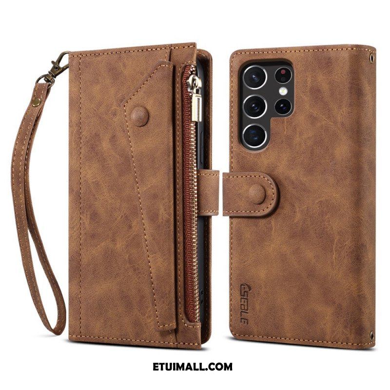 Etui Folio do Samsung Galaxy S22 Ultra 5G Wielofunkcyjne