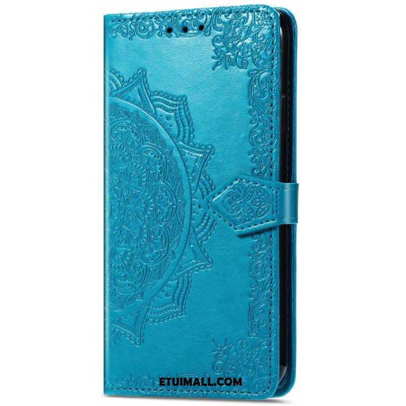 Etui Folio do Samsung Galaxy S22 Ultra 5G Średniowiecze Mandali