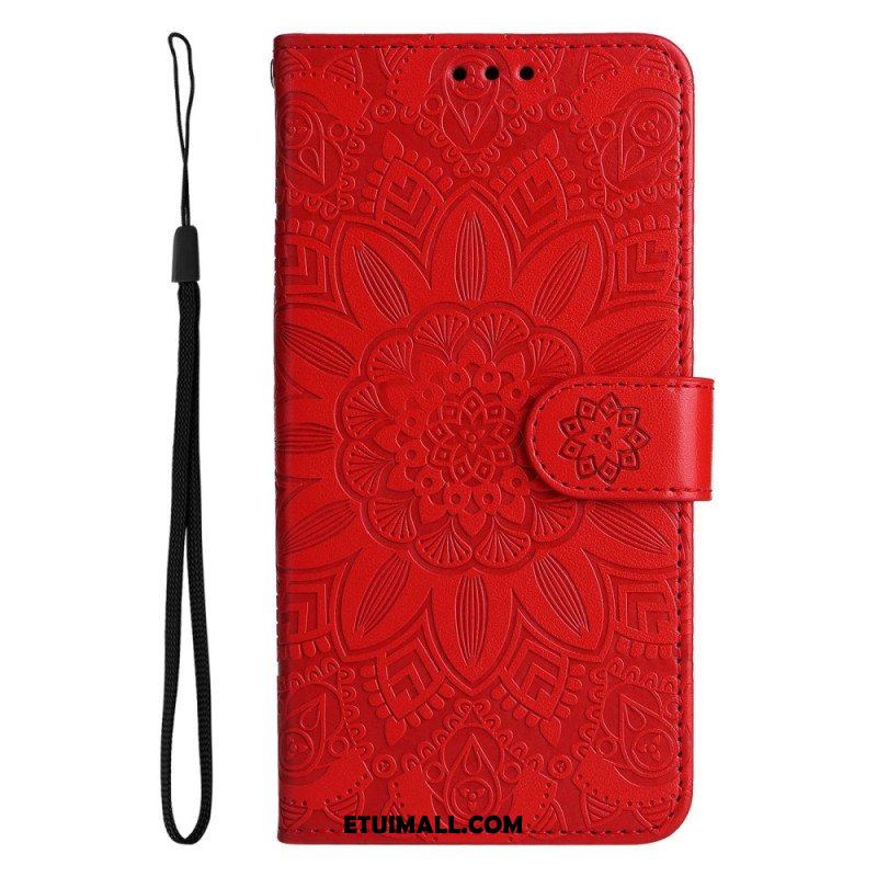 Etui Folio do Samsung Galaxy S23 5G Mandala Sun Ze Smyczą