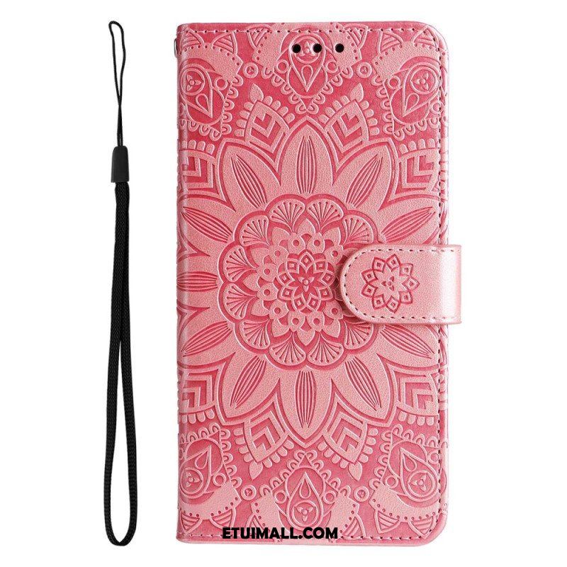 Etui Folio do Samsung Galaxy S23 5G Mandala Sun Ze Smyczą