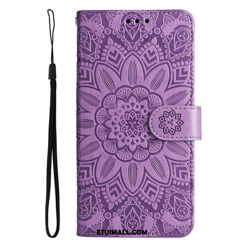 Etui Folio do Samsung Galaxy S23 5G Mandala Sun Ze Smyczą