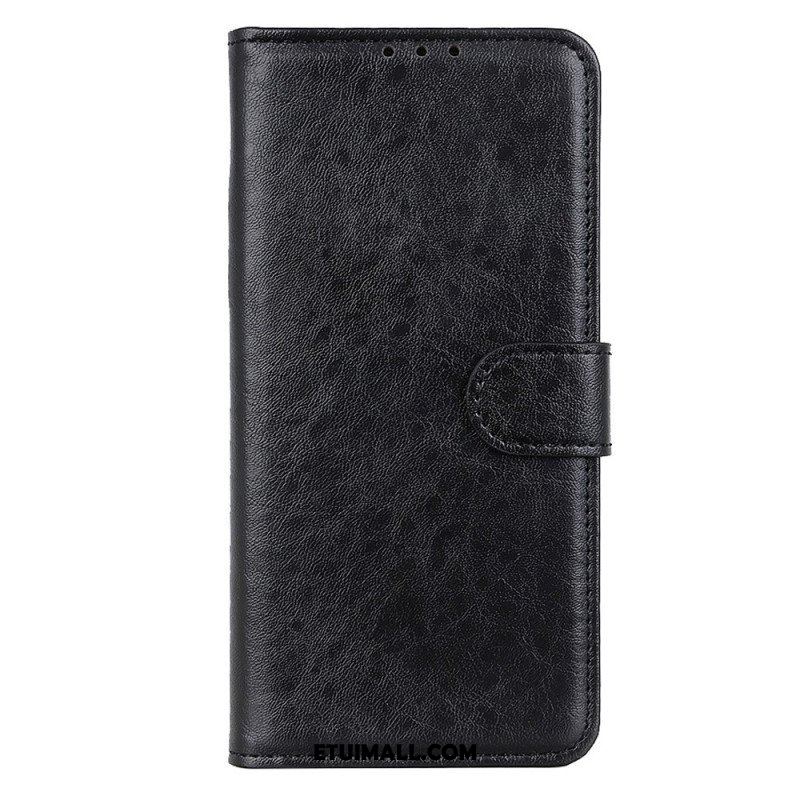Etui Folio do Samsung Galaxy S23 5G Teksturowana Sztuczna Skóra