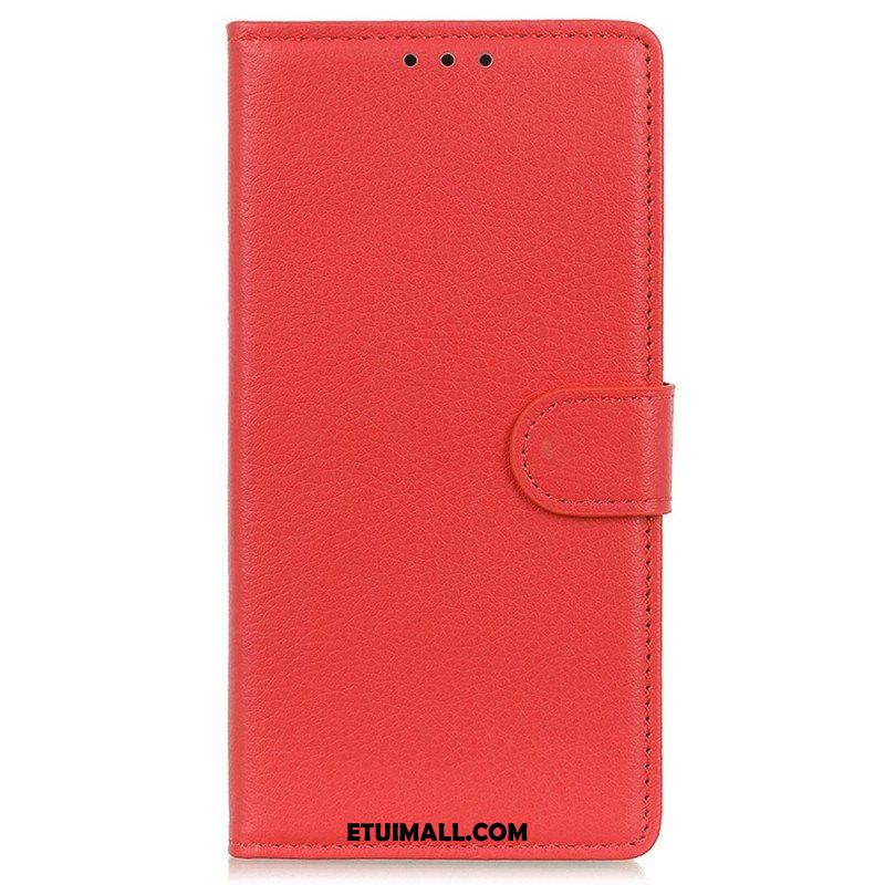 Etui Folio do Samsung Galaxy S23 5G Tradycyjna Sztuczna Skóra