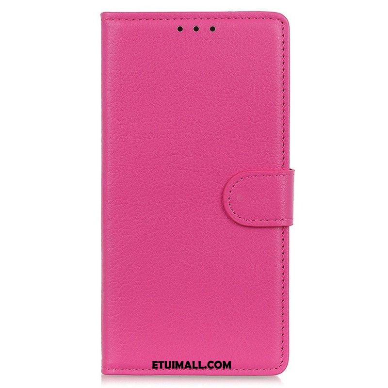 Etui Folio do Samsung Galaxy S23 5G Tradycyjna Sztuczna Skóra