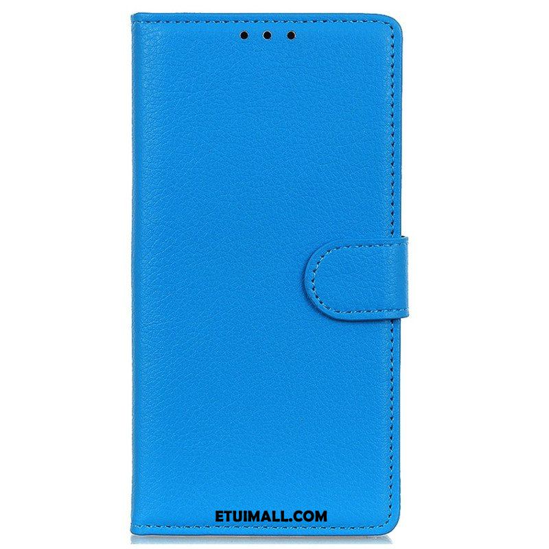 Etui Folio do Samsung Galaxy S23 5G Tradycyjna Sztuczna Skóra