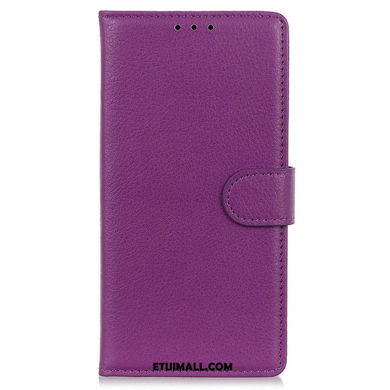 Etui Folio do Samsung Galaxy S23 5G Tradycyjna Sztuczna Skóra