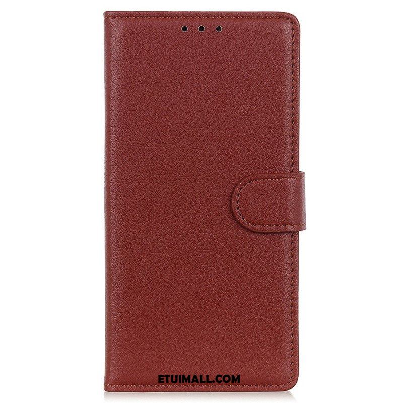 Etui Folio do Samsung Galaxy S23 5G Tradycyjna Sztuczna Skóra