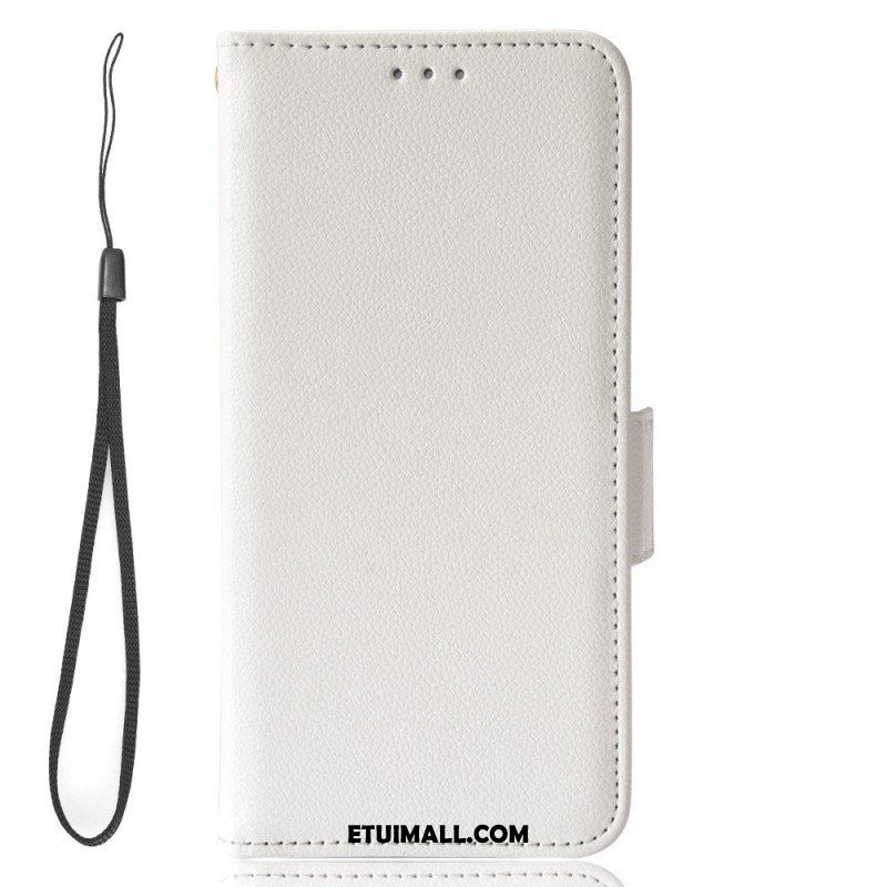 Etui Folio do Samsung Galaxy S23 5G Ultra Cienkie Podwójne Zapięcie