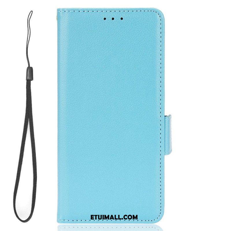 Etui Folio do Samsung Galaxy S23 5G Ultra Cienkie Podwójne Zapięcie