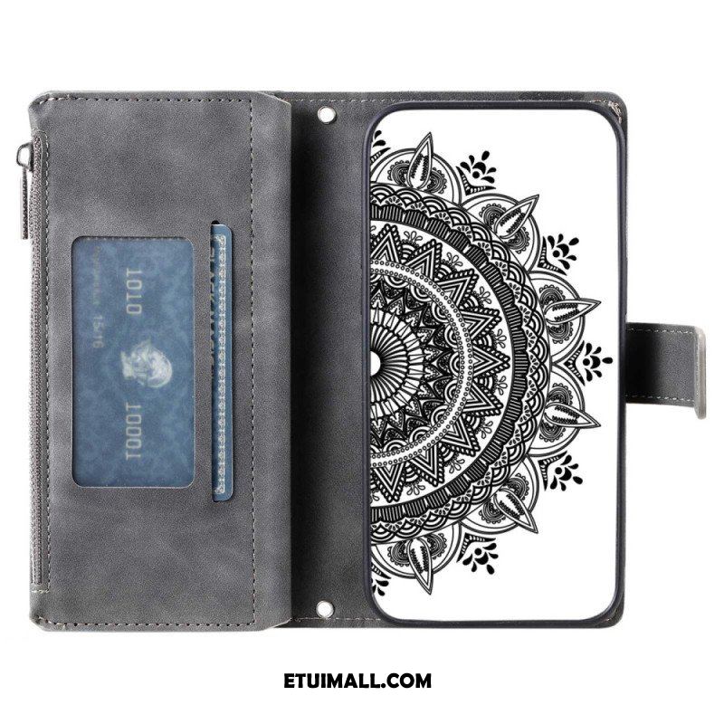 Etui Folio do Samsung Galaxy S23 5G Wielofunkcyjna Mandala