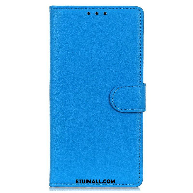 Etui Folio do Samsung Galaxy S23 Plus 5G Tradycyjna Sztuczna Skóra