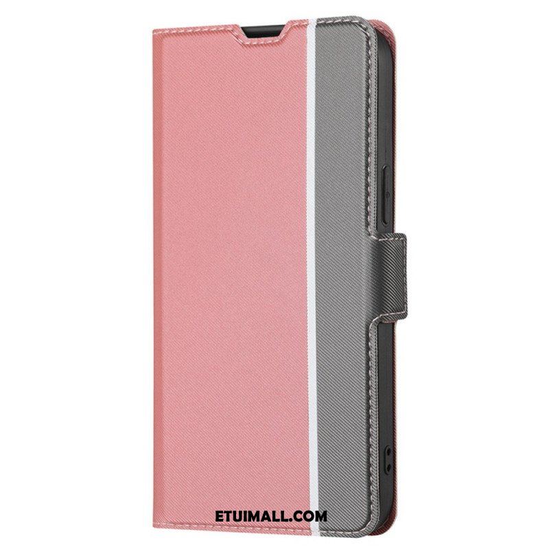 Etui Folio do Samsung Galaxy S23 Plus 5G Ultra Cienki Dwukolorowy