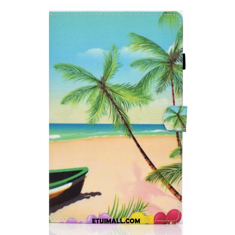 Etui Folio do Samsung Galaxy Tab A8 (2021) Plaża