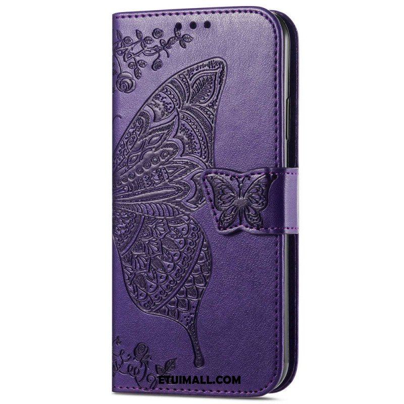 Etui Folio do Sony Xperia 1 IV Barokowy Motyl