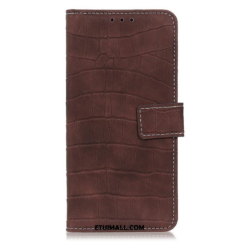 Etui Folio do Sony Xperia 1 IV Krokodyl