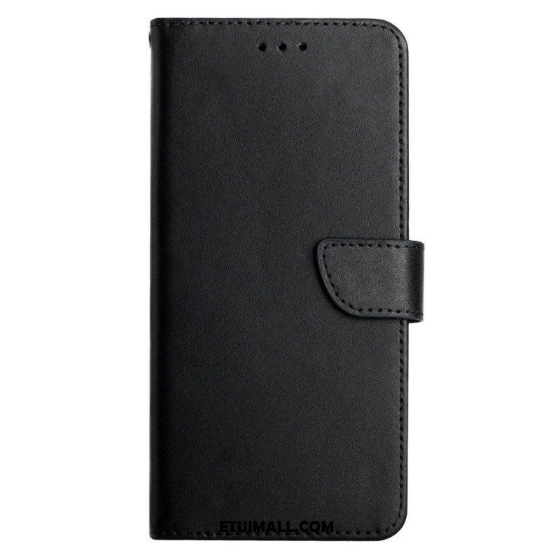 Etui Folio do Sony Xperia 1 IV Prawdziwa Skóra Nappa