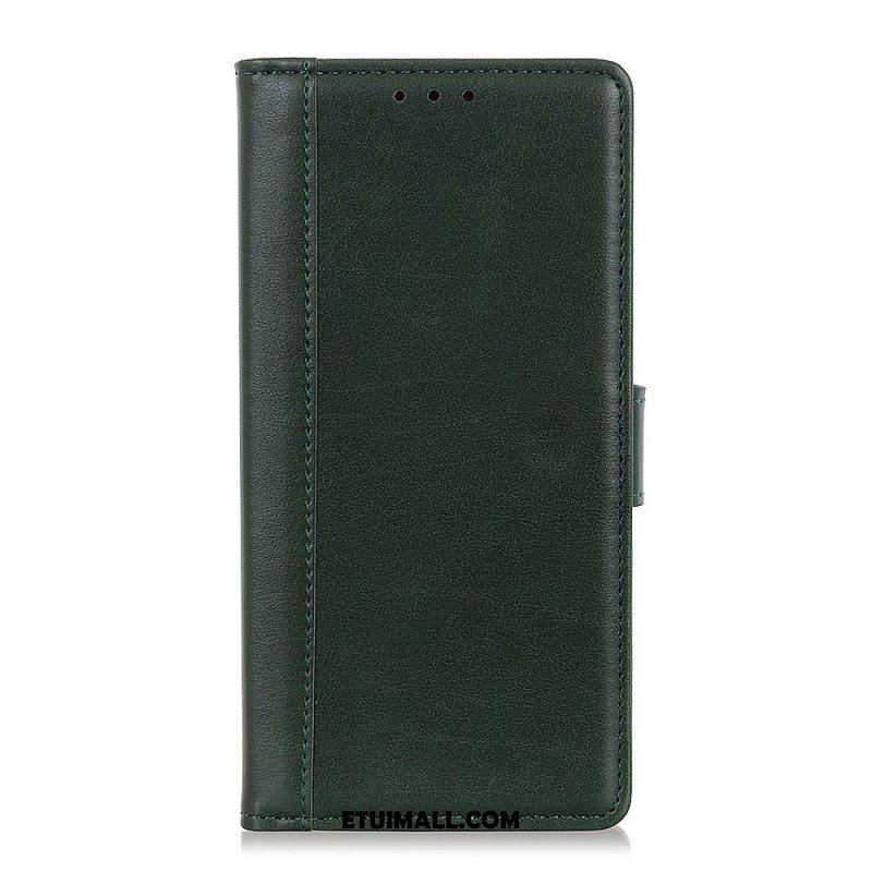 Etui Folio do Sony Xperia 1 IV Stylizacja Skóry