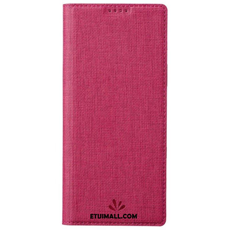 Etui Folio do Sony Xperia 1 IV Vili Tekstura Tkaniny