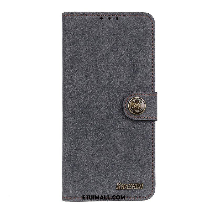 Etui Folio do Sony Xperia 10 IV Skórzana Dwoina Vintage Khazneh