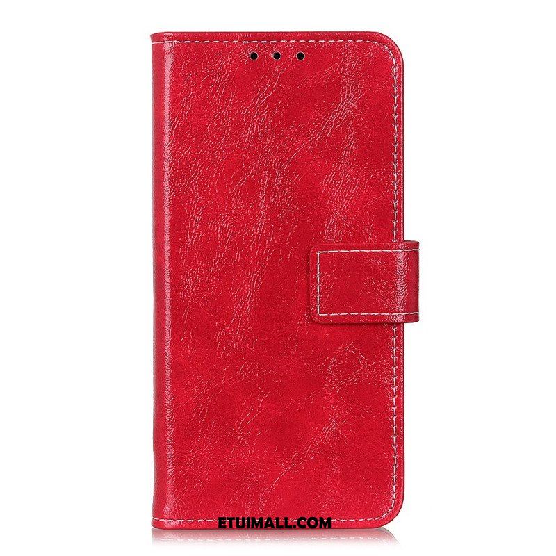 Etui Folio do Sony Xperia Pro-I Błyszczące I Odsłonięte Szwy