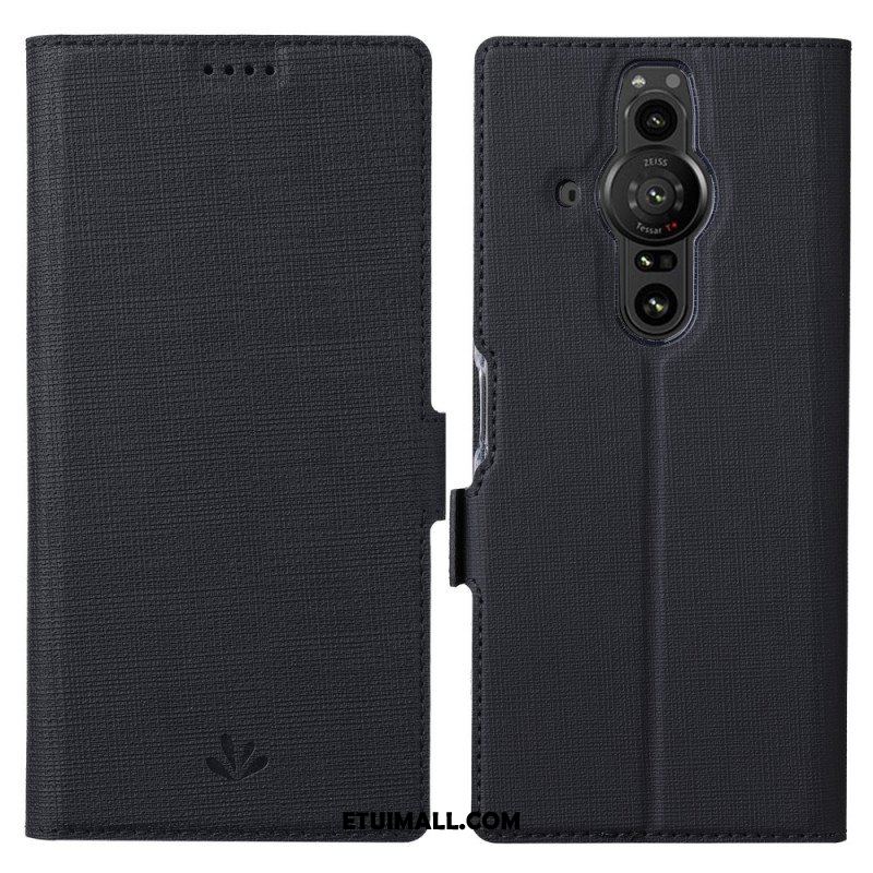 Etui Folio do Sony Xperia Pro-I Teksturowany Vili Dmx