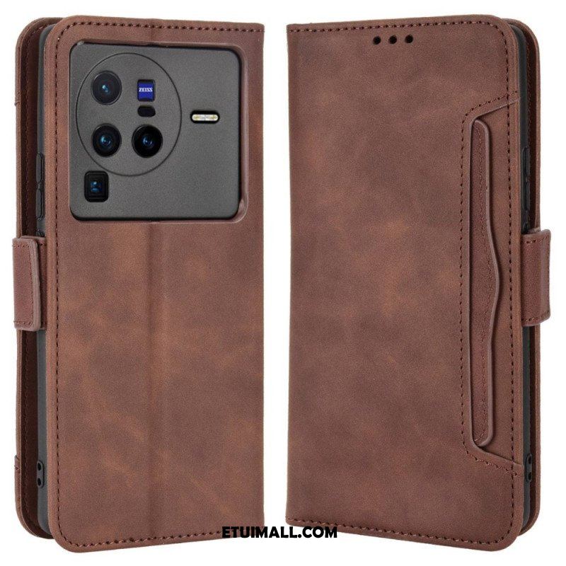 Etui Folio do Vivo X80 Pro Multi-karty