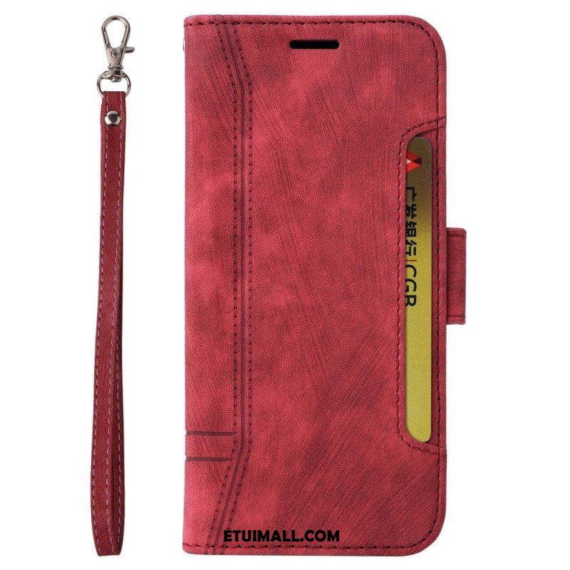 Etui Folio do Vivo Y16 Betopnice Przednie Etui Na Karty