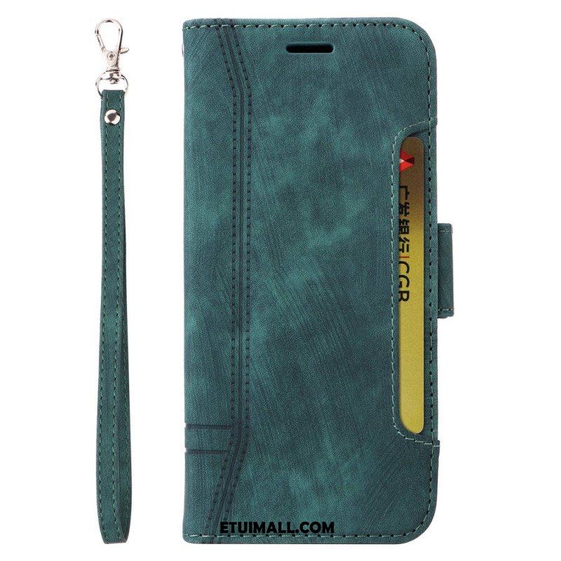 Etui Folio do Vivo Y16 Betopnice Przednie Etui Na Karty