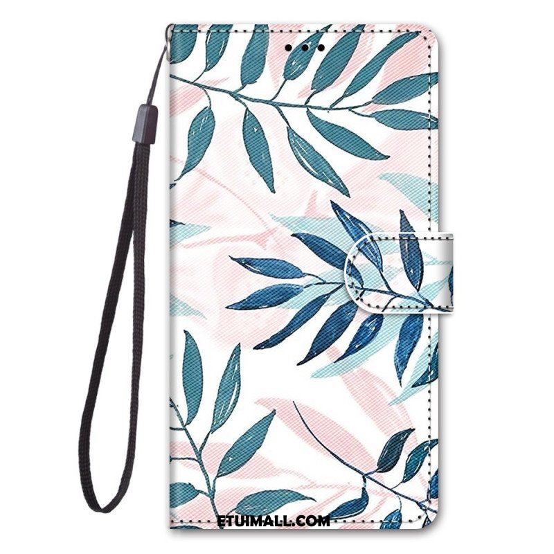 Etui Folio do Xiaomi 12 / 12X Grafika Ze Smyczą