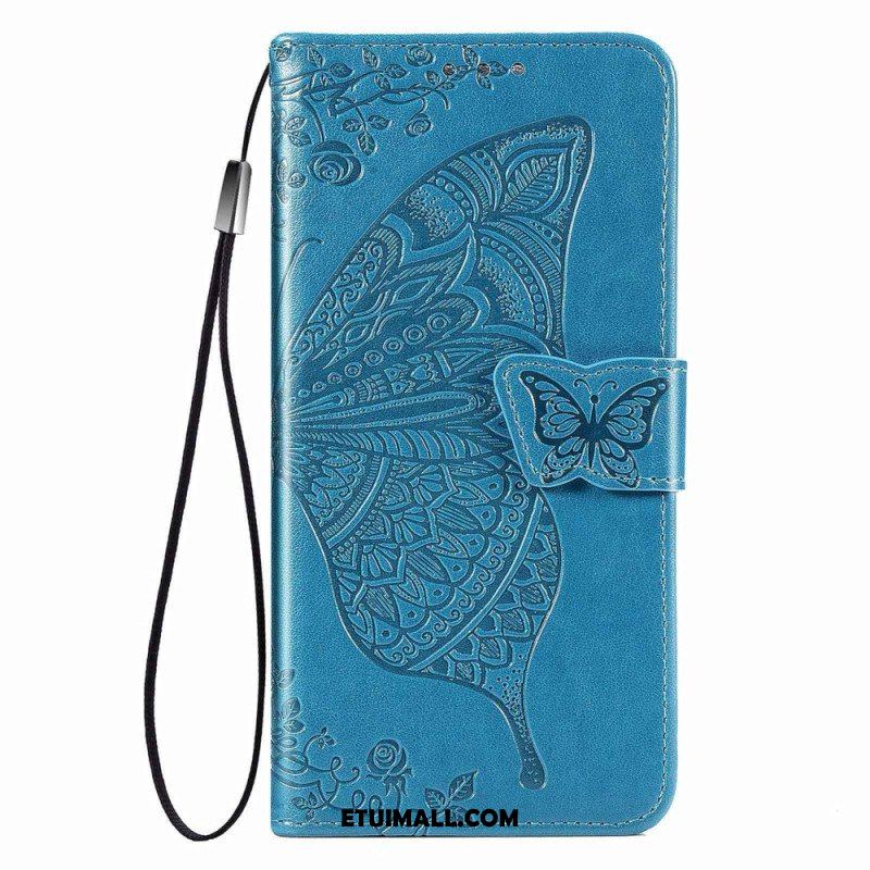 Etui Folio do Xiaomi 12 Lite Barokowy Motyl