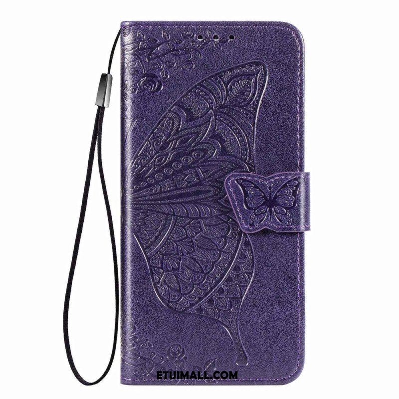 Etui Folio do Xiaomi 12 Lite Barokowy Motyl
