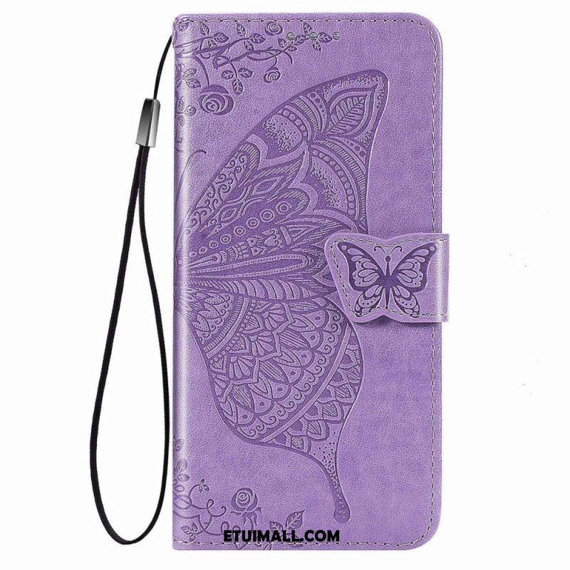 Etui Folio do Xiaomi 12 Lite Barokowy Motyl