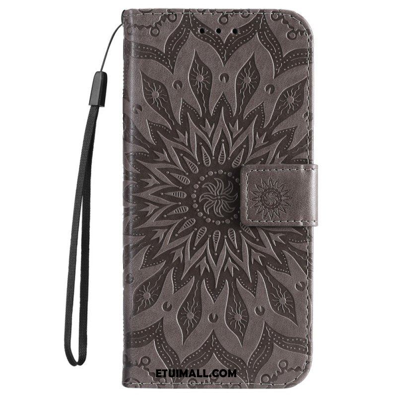 Etui Folio do Xiaomi 12 Lite Mandala Sun Ze Smyczą