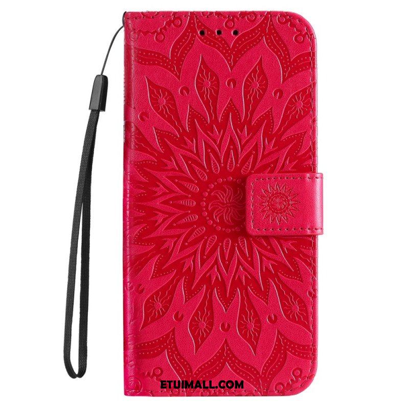 Etui Folio do Xiaomi 12 Lite Mandala Sun Ze Smyczą