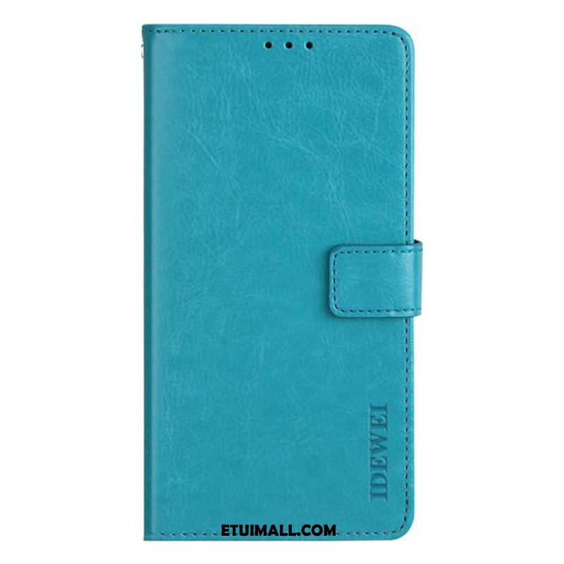 Etui Folio do Xiaomi 12 Pro Imitacja Skóry Idewei