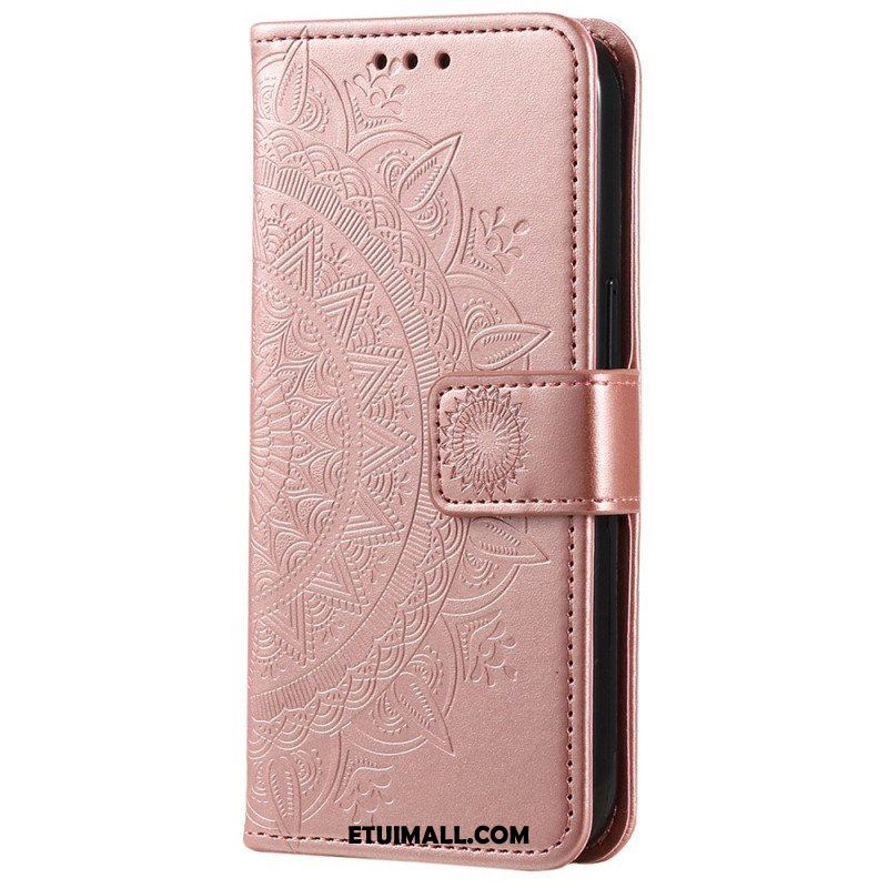 Etui Folio do Xiaomi 12T / 12T Pro Mandala Sun Ze Smyczą