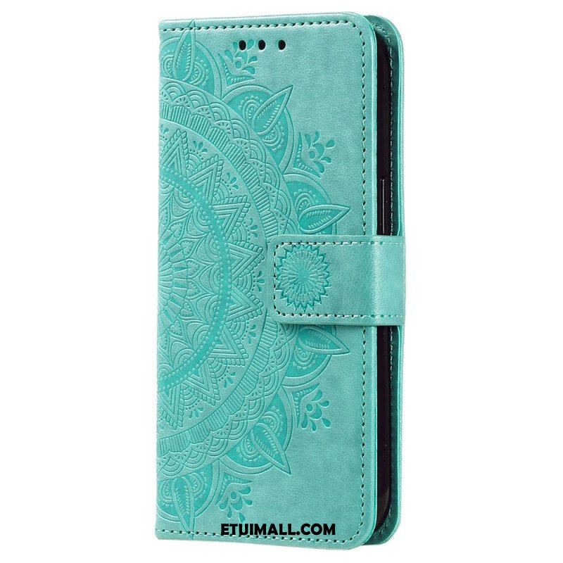 Etui Folio do Xiaomi 12T / 12T Pro Mandala Sun Ze Smyczą