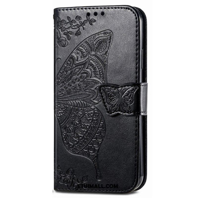 Etui Folio do Xiaomi 13 Barokowy Motyl