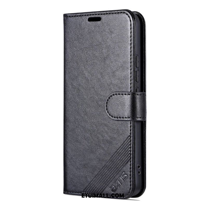 Etui Folio do Xiaomi 13 Efekt Skóry Azns