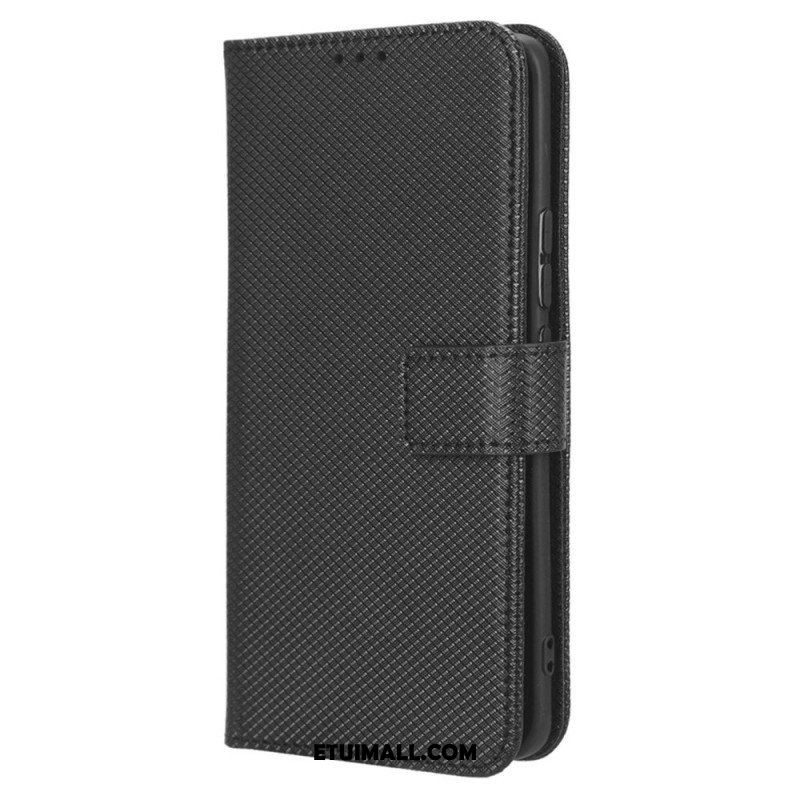 Etui Folio do Xiaomi 13 Lite z Łańcuch Styl Z Paskami