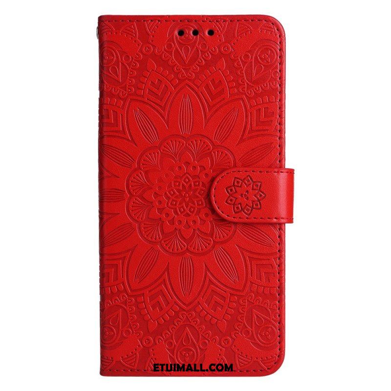 Etui Folio do Xiaomi 13 Mandala Sun Ze Smyczą