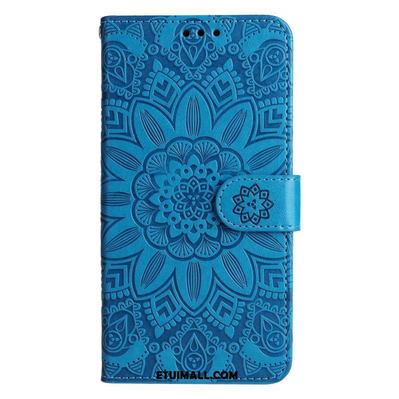 Etui Folio do Xiaomi 13 Mandala Sun Ze Smyczą