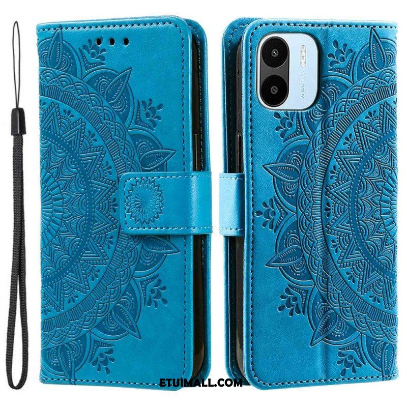 Etui Folio do Xiaomi Redmi A1 Mandala Słońca