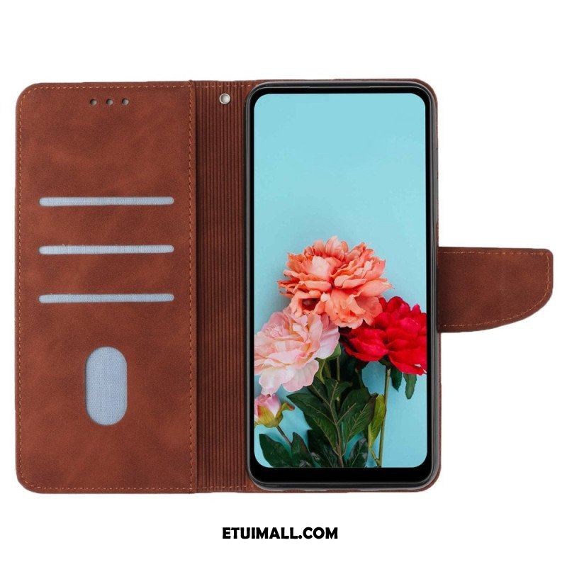 Etui Folio do Xiaomi Redmi A1 Smycz W Jednolitym Kolorze