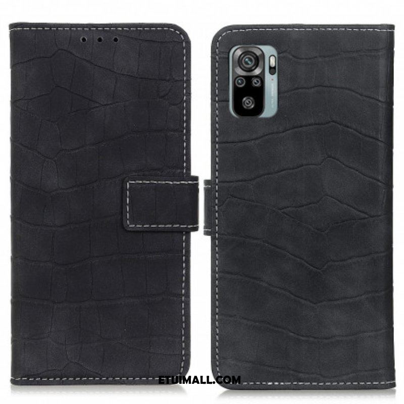 Etui Folio do Xiaomi Redmi Note 10 / 10S Moc Krokodyla