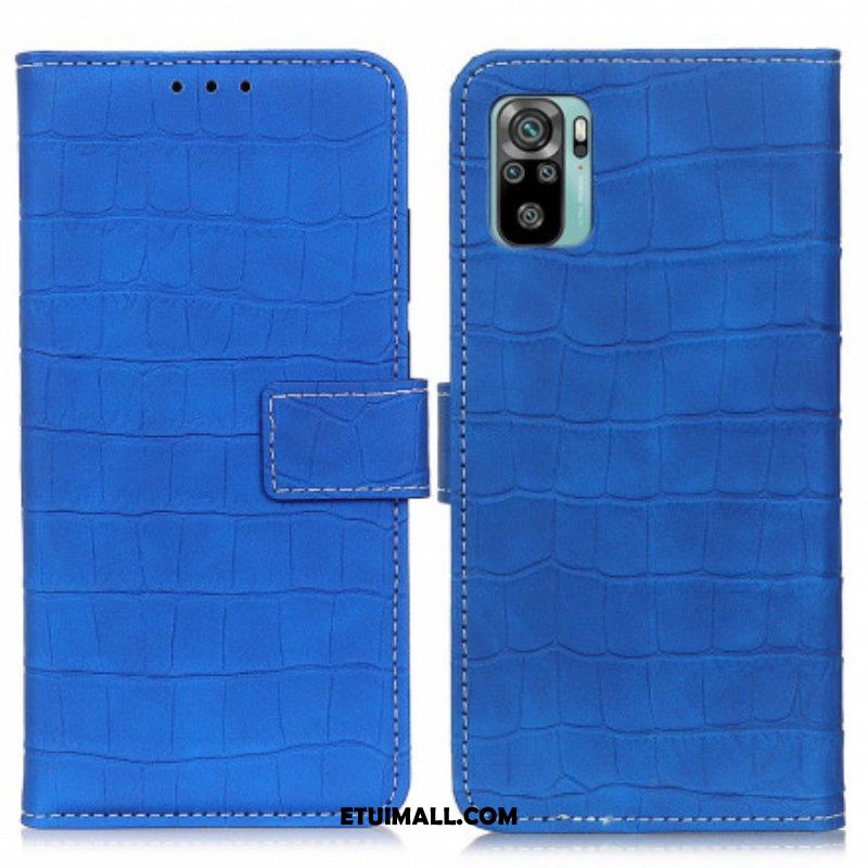 Etui Folio do Xiaomi Redmi Note 10 / 10S Moc Krokodyla