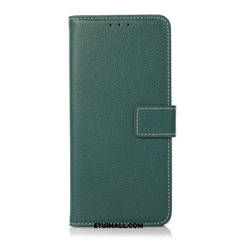 Etui Folio do Xiaomi Redmi Note 10 5G Tekstura Liczi