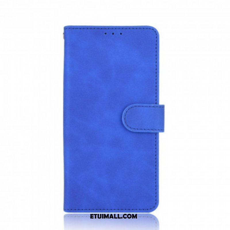 Etui Folio do Xiaomi Redmi Note 10 Pro Miękki W Dotyku Efekt Skóry