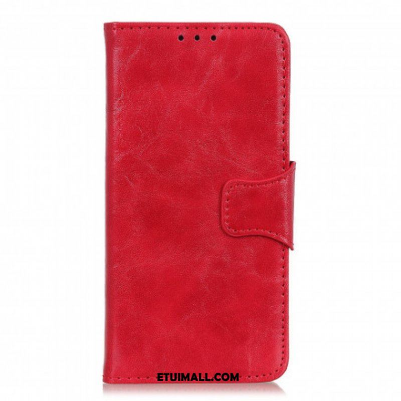 Etui Folio do Xiaomi Redmi Note 10 Pro Skórzany Futerał Klapa Magnetyczna