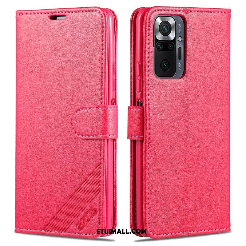 Etui Folio do Xiaomi Redmi Note 10 Pro Sztuczna Skóra Azns